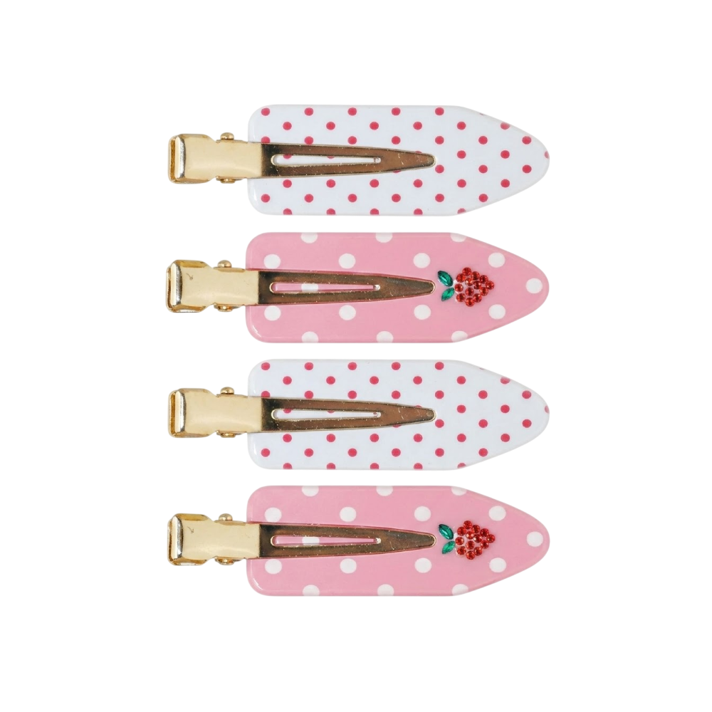 EMI JAY Popstar Clips in Sweet Berry Dot - Набір заколок для волосся "Sweet Berry Dot"
